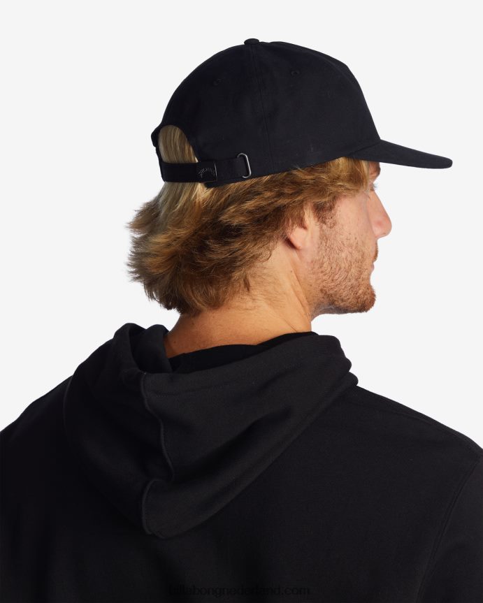 Billabong Heren Keith haring redding honkbal hoedzwart 4D20H716