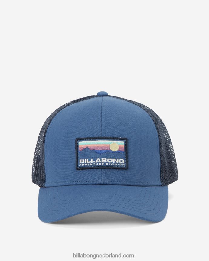 Billabong Heren a/div ommuurde vrachtwagenchauffeurpetruimte blauw 4D20H779