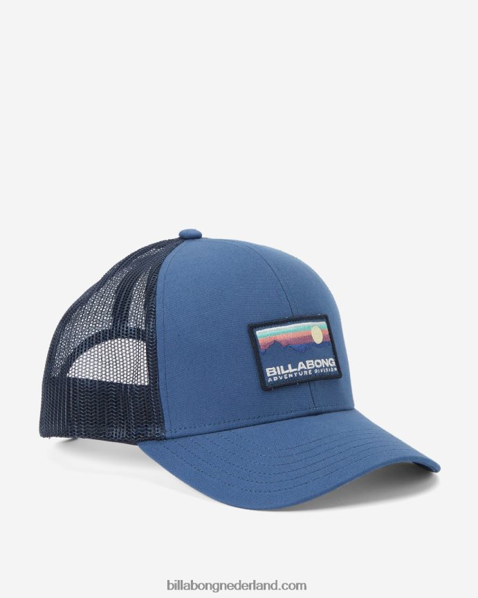 Billabong Heren a/div ommuurde vrachtwagenchauffeurpetruimte blauw 4D20H779