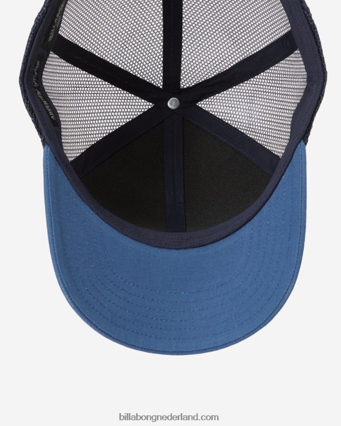 Billabong Heren a/div ommuurde vrachtwagenchauffeurpetruimte blauw 4D20H779
