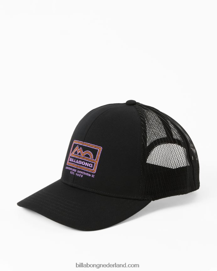 Billabong Heren a/div ommuurde vrachtwagenchauffeurpetzwart 4D20H804