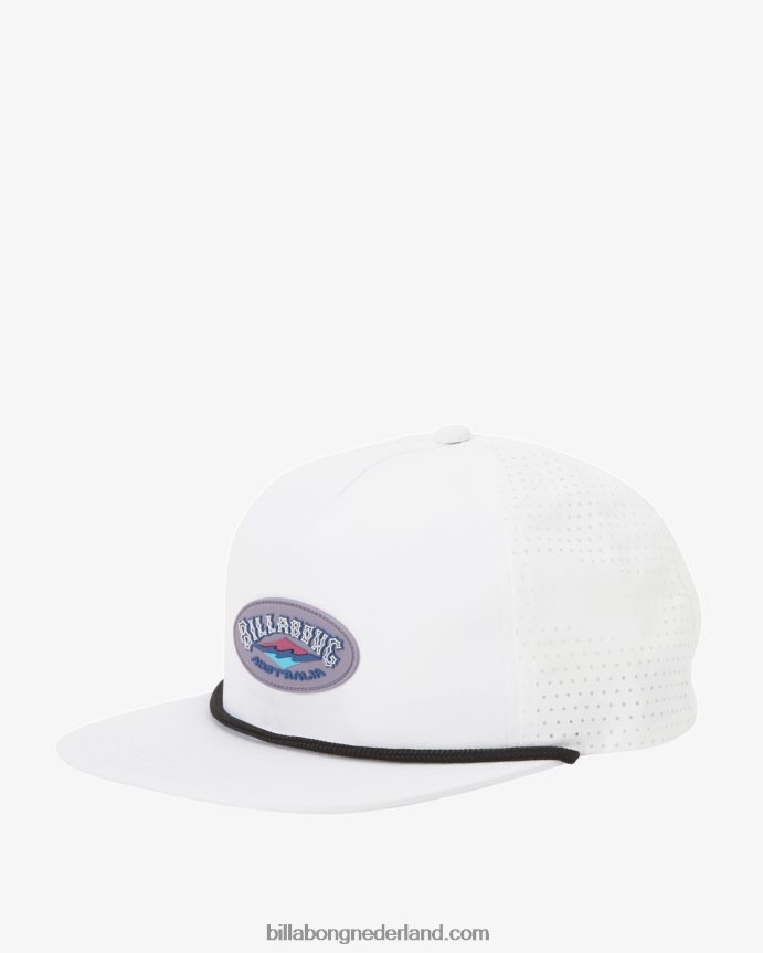 Billabong Heren bereik vrachtwagenchauffeur hoedwit 4D20H686