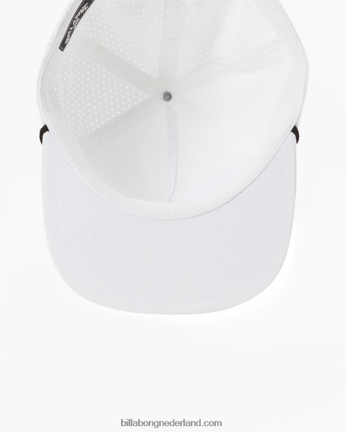 Billabong Heren bereik vrachtwagenchauffeur hoedwit 4D20H686