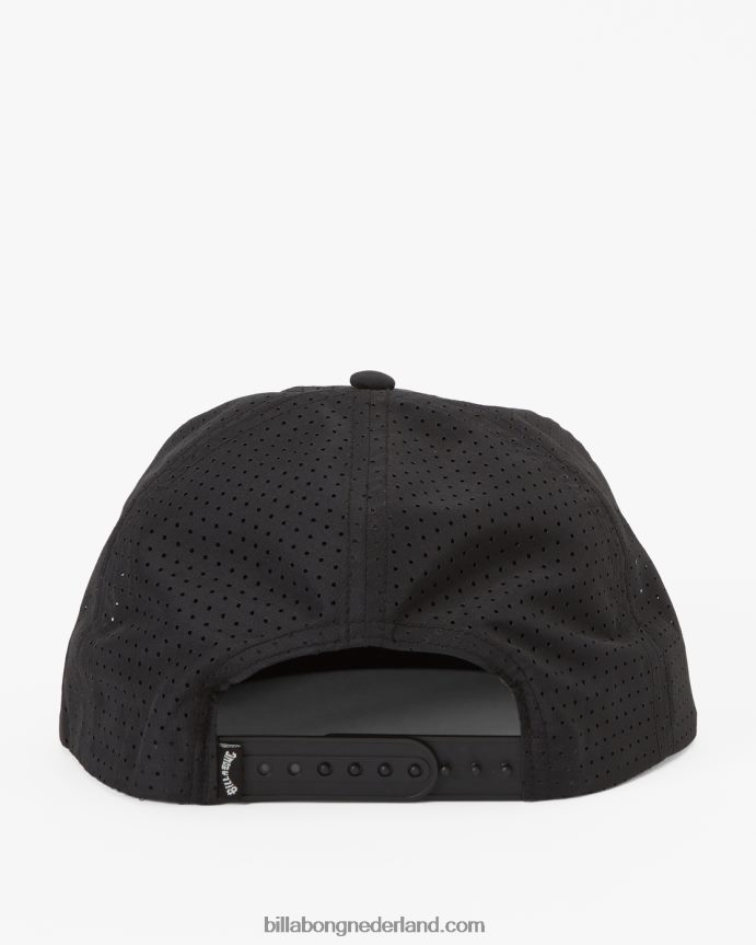 Billabong Heren bereik vrachtwagenchauffeur hoedzwart 4D20H685