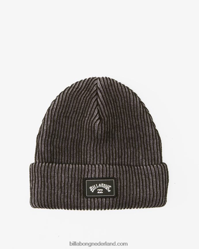 Billabong Heren boog patch gebreide mutszwart 4D20H737