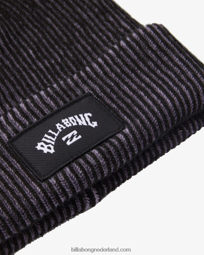 Billabong Heren boog patch gebreide mutszwart 4D20H737