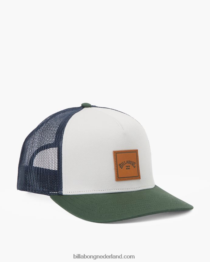 Billabong Heren gestapelde vrachtwagenchauffeurhoedchino 4D20H762