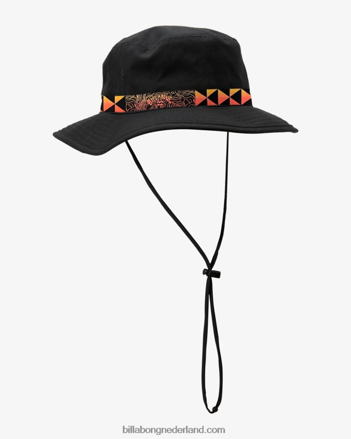 Billabong Heren kamea lava boonie hoedzwart 4D20H835