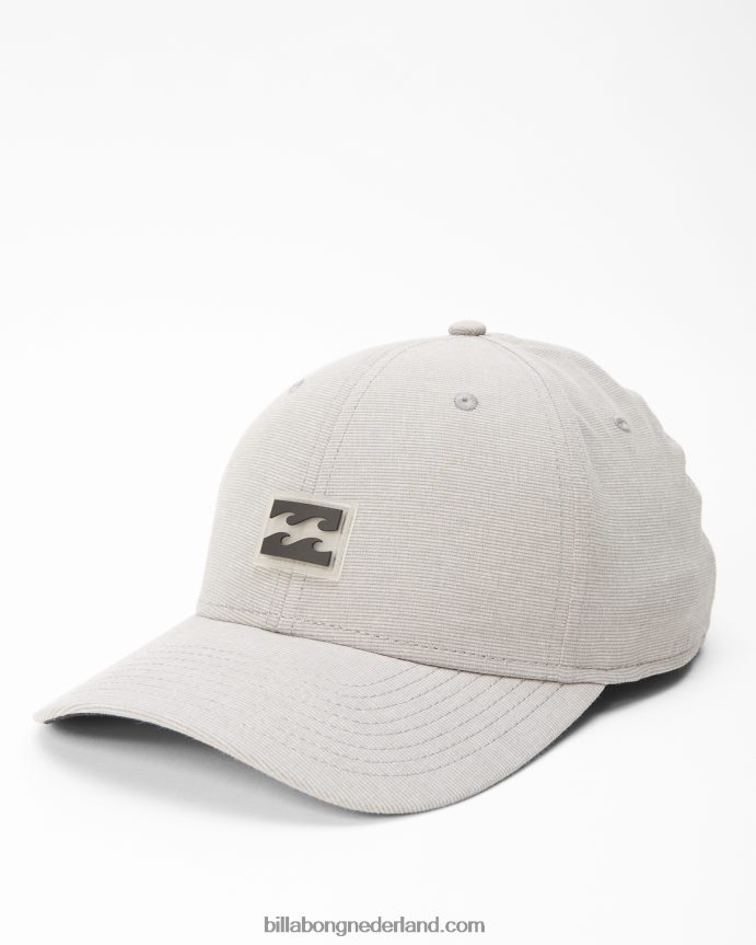 Billabong Heren muts met stretch voor de hele daggrijs 4D20H708