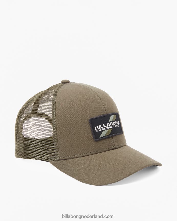 Billabong Heren ommuurde vrachtwagenchauffeurhoedleger 4D20H853