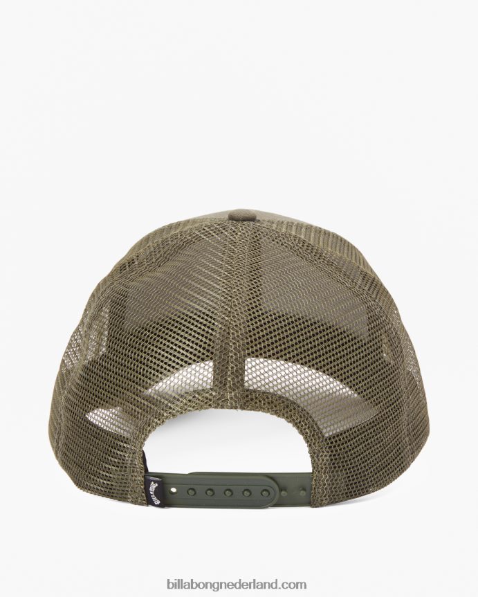 Billabong Heren ommuurde vrachtwagenchauffeurhoedleger 4D20H853