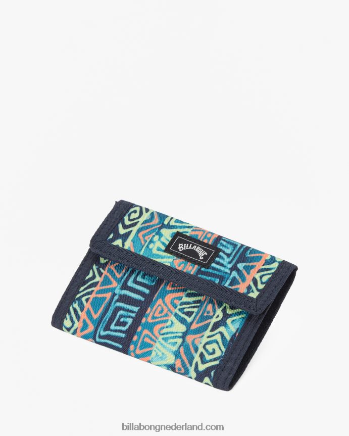 Billabong Heren tribong lite drievoudige portemonneewater 4D20H780