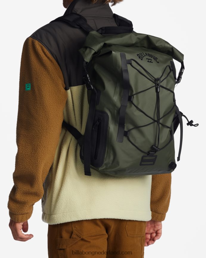 Billabong Heren surftrek storm 40l rugzakleger 4D20H694