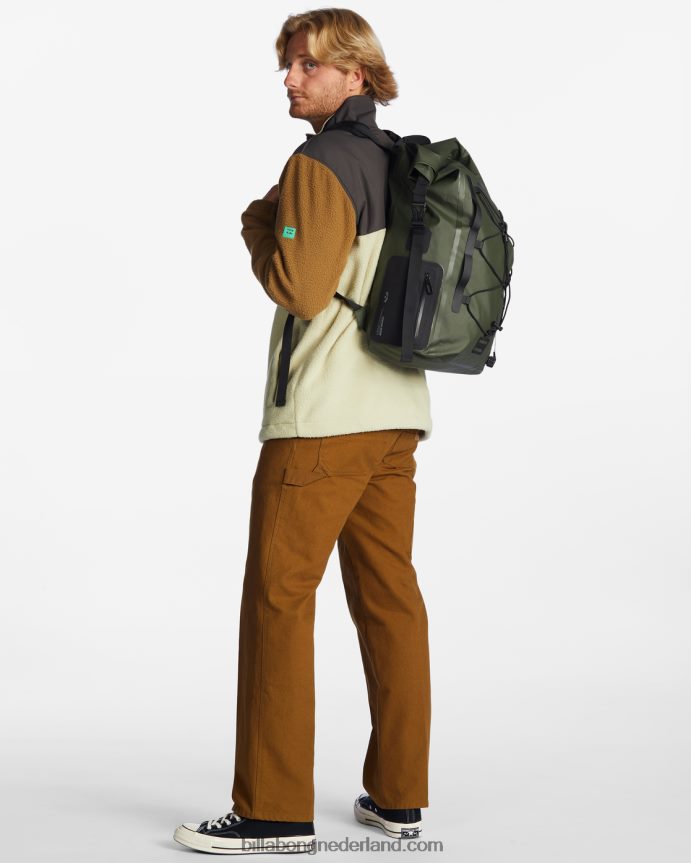 Billabong Heren surftrek storm 40l rugzakleger 4D20H694