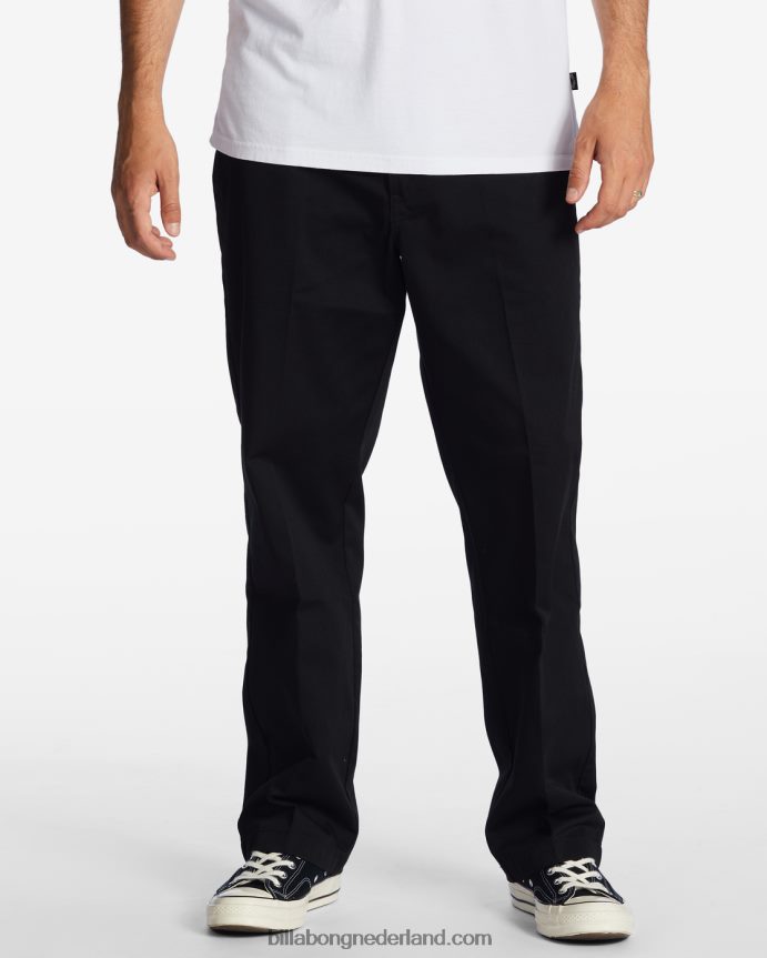 Billabong Heren Carter werkkleding broekzwart 4D20H425