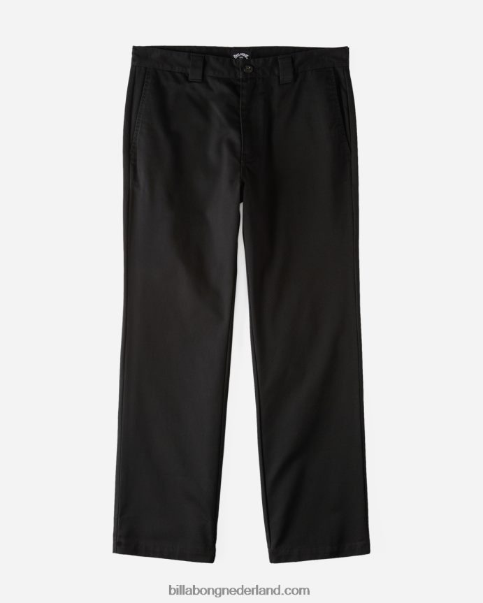 Billabong Heren Carter werkkleding broekzwart 4D20H425