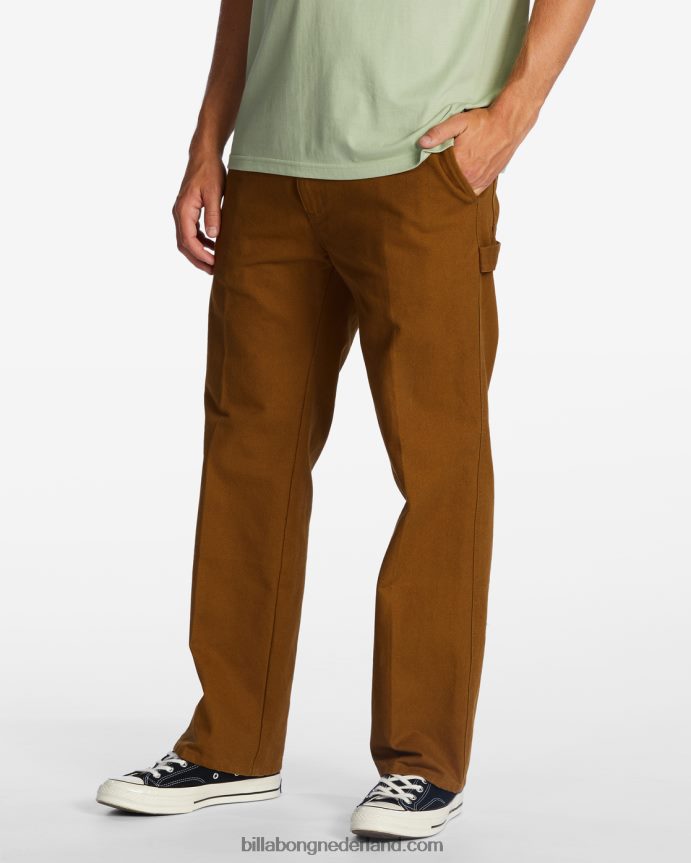 Billabong Heren a/div kodiak biologische werkkleding broekamandel 4D20H454