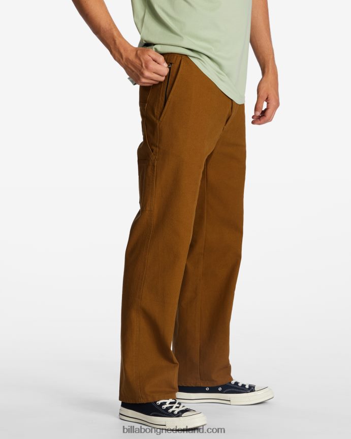 Billabong Heren a/div kodiak biologische werkkleding broekamandel 4D20H454