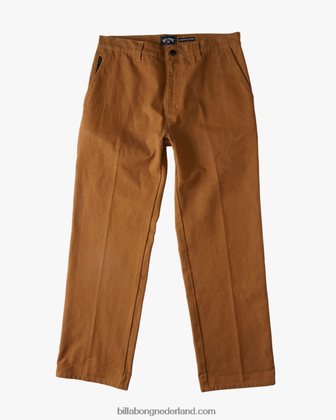Billabong Heren a/div kodiak biologische werkkleding broekamandel 4D20H454