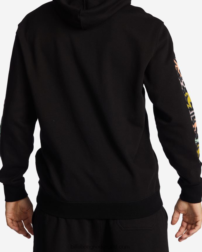 Billabong Heren Keith haring jam hoodiezwart 4D20H221