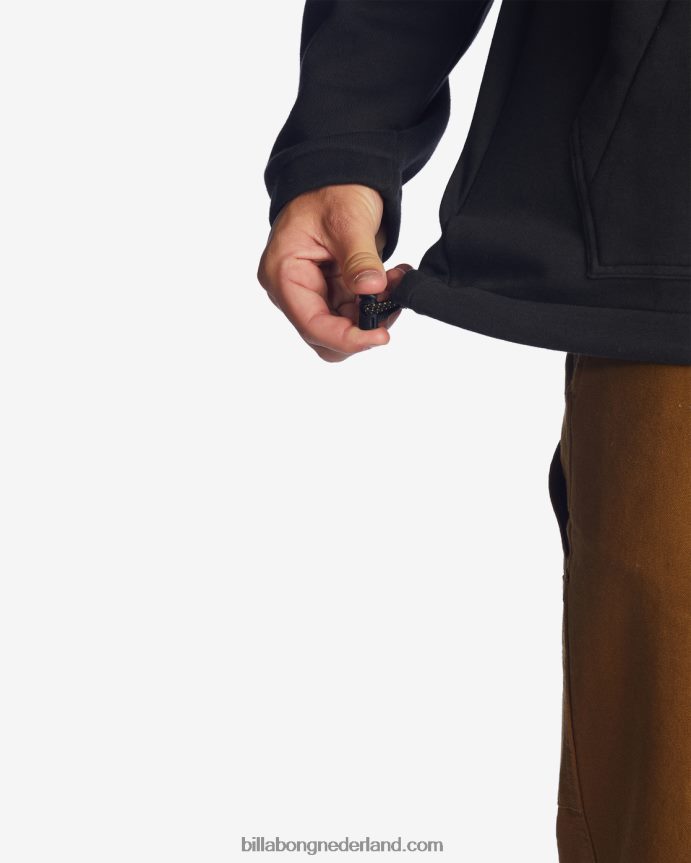 Billabong Heren a/div kompas pullover hoodiezwart 4D20H490