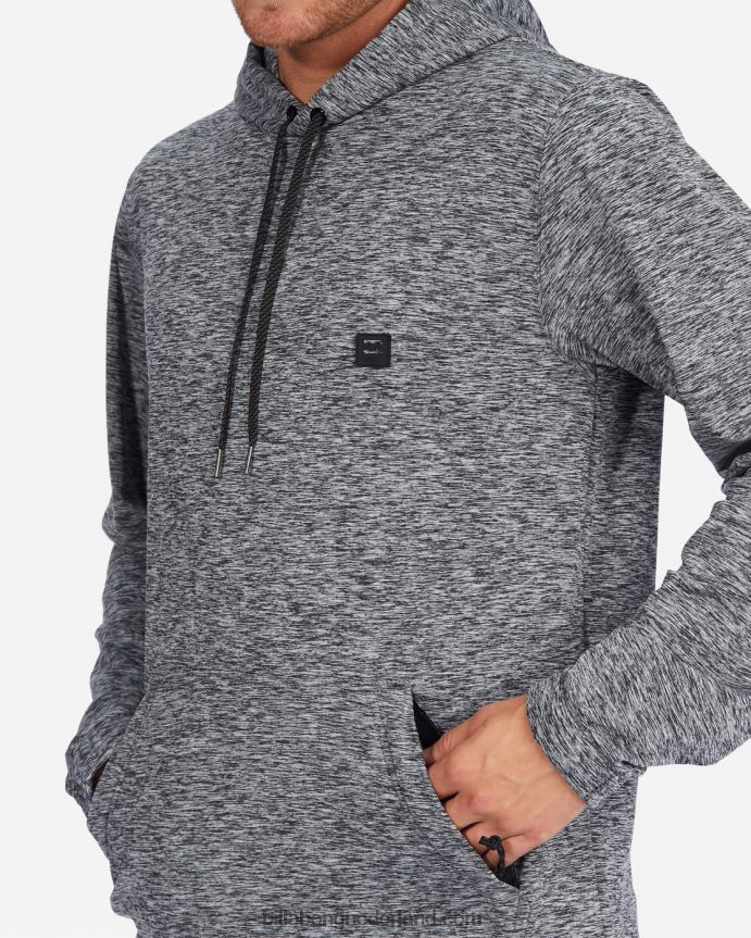 Billabong Heren a/div surftrek pullover hoodiegrijze heide 4D20H491