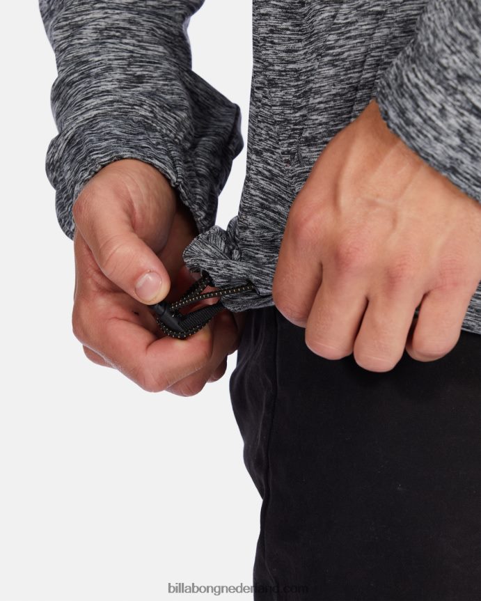 Billabong Heren a/div surftrek pullover hoodiegrijze heide 4D20H491