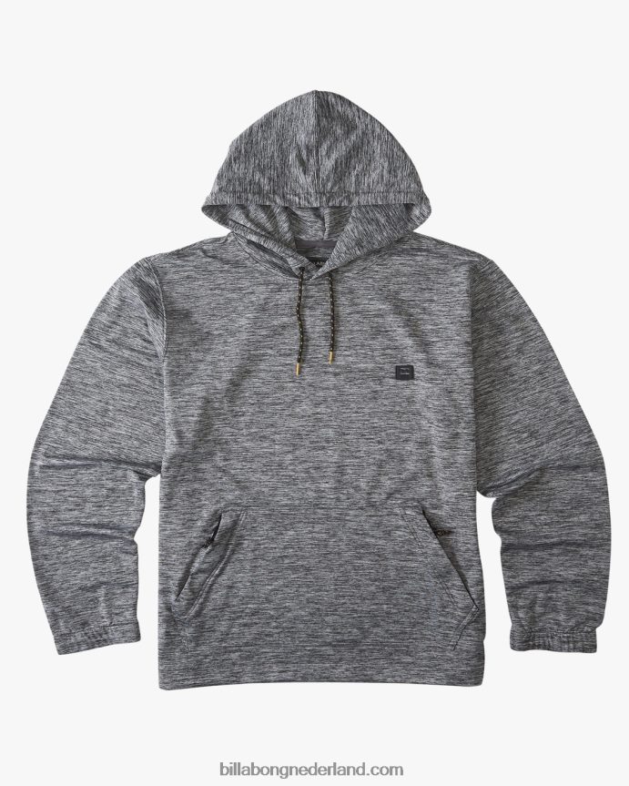 Billabong Heren a/div surftrek pullover hoodiegrijze heide 4D20H491
