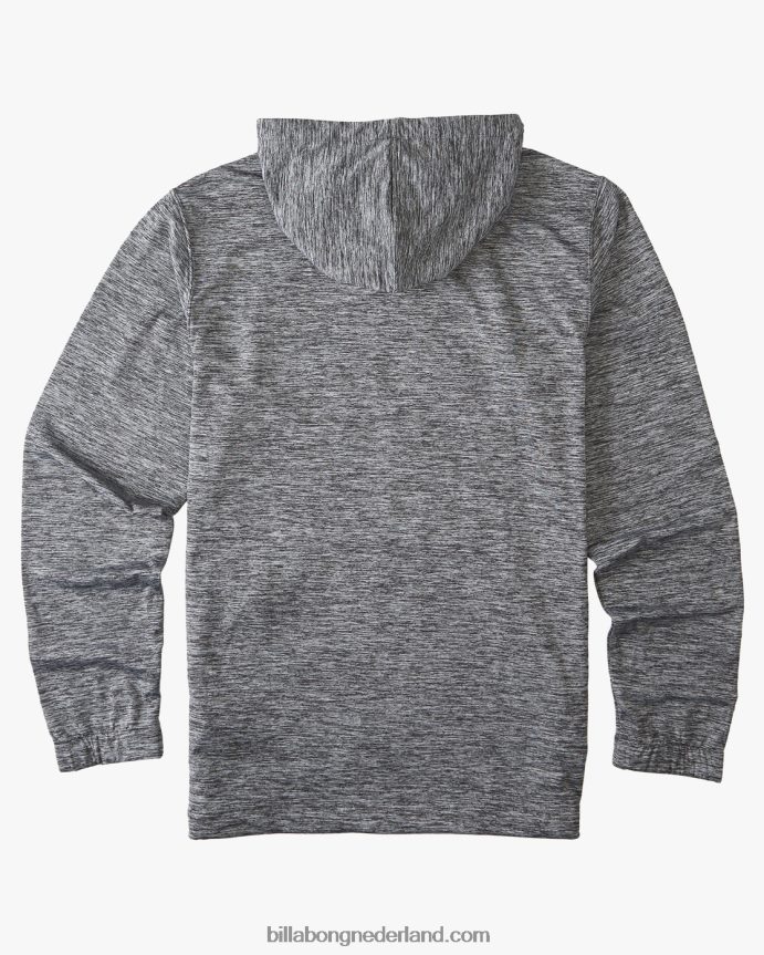 Billabong Heren a/div surftrek pullover hoodiegrijze heide 4D20H491