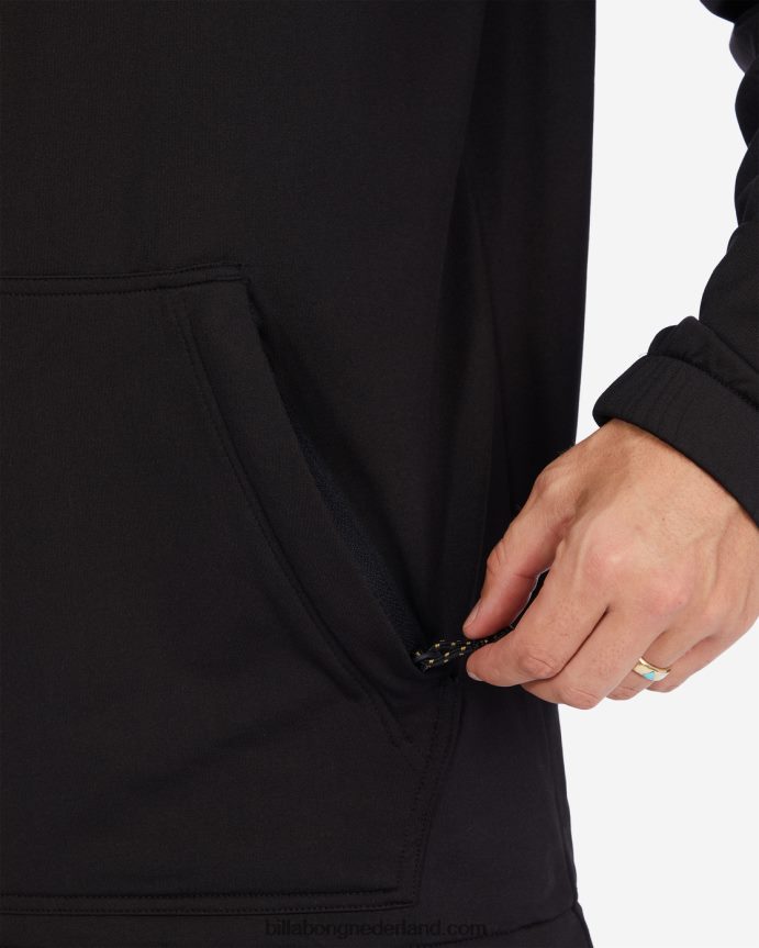 Billabong Heren a/div surftrek pullover hoodiezwart 4D20H486