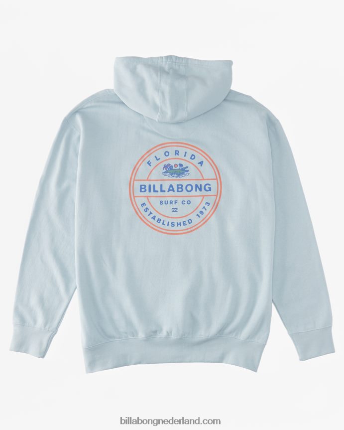 Billabong Heren hoodie met alligatorrotorzeeglas 4D20H417