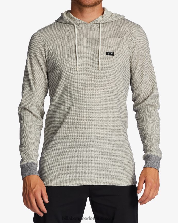 Billabong Heren keystone thermische pullover hoodiehavermout 4D20H510