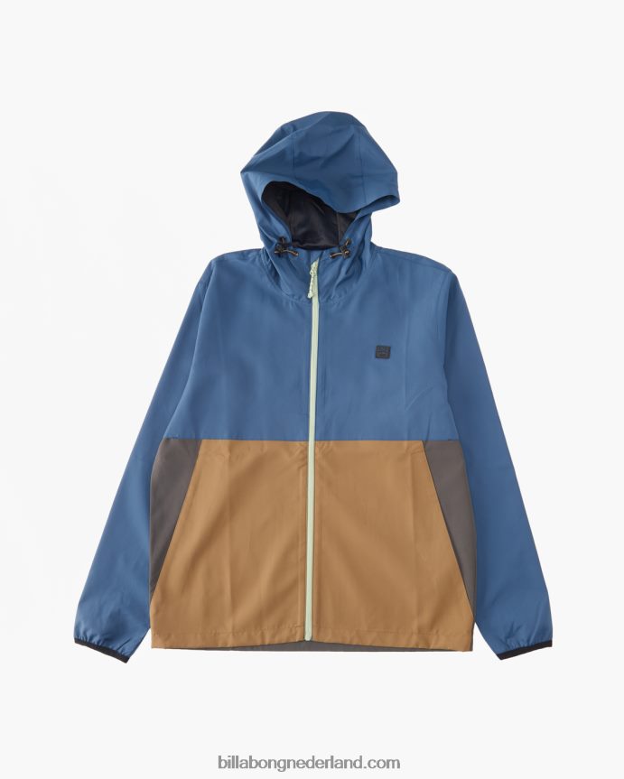 Billabong Heren een/div transport windjackruimte blauw 4D20H477