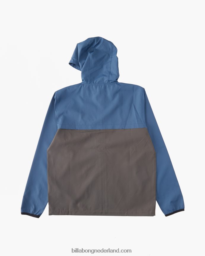 Billabong Heren een/div transport windjackruimte blauw 4D20H477
