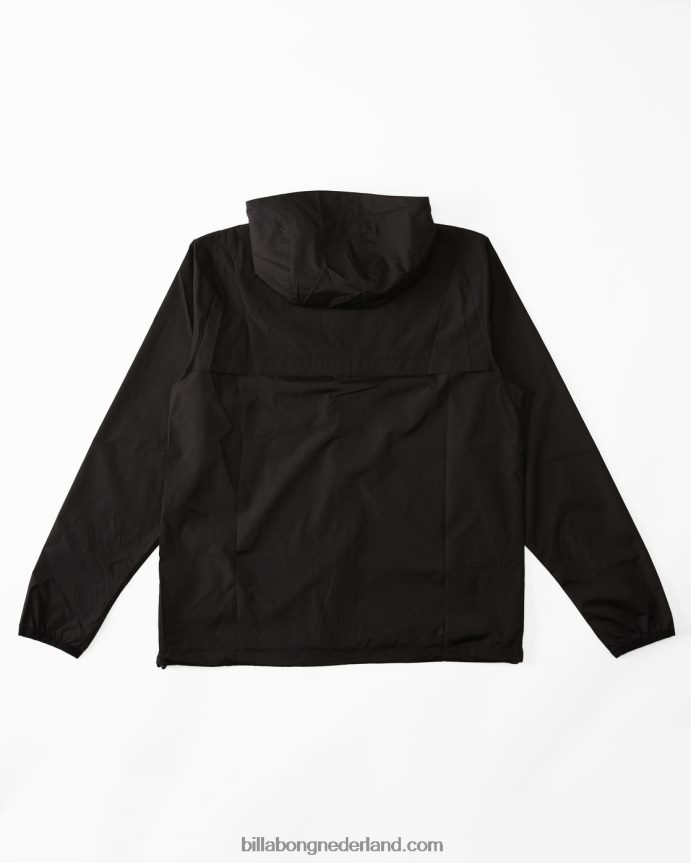 Billabong Heren een/div transport windjackzwart 4D20H244