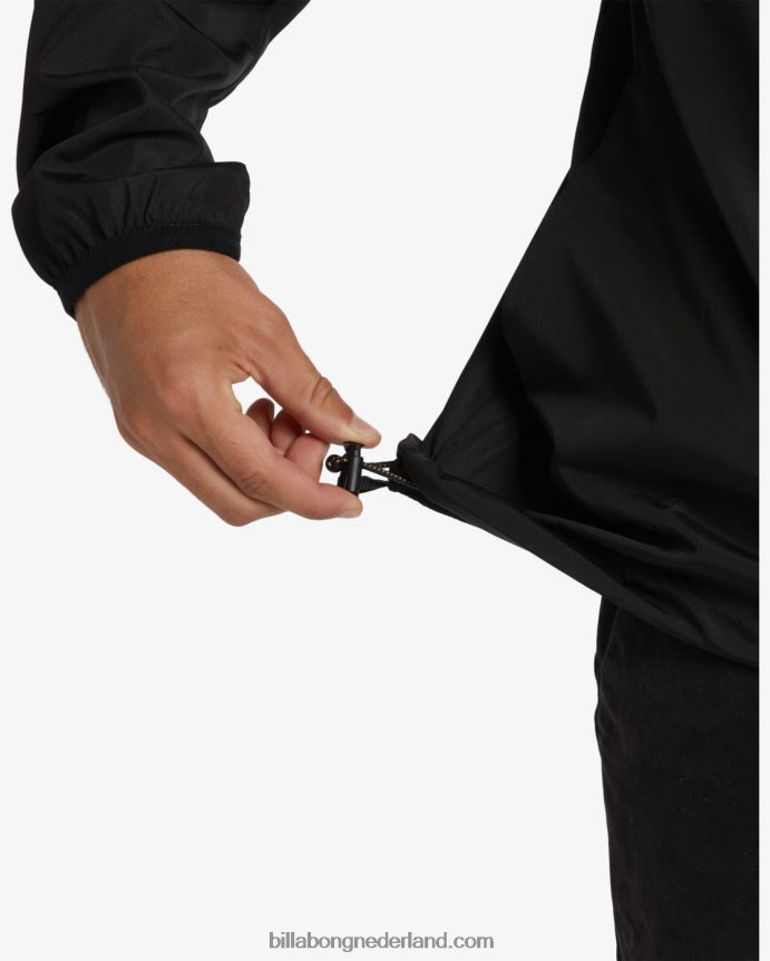 Billabong Heren een/div transport windjackzwart 4D20H244