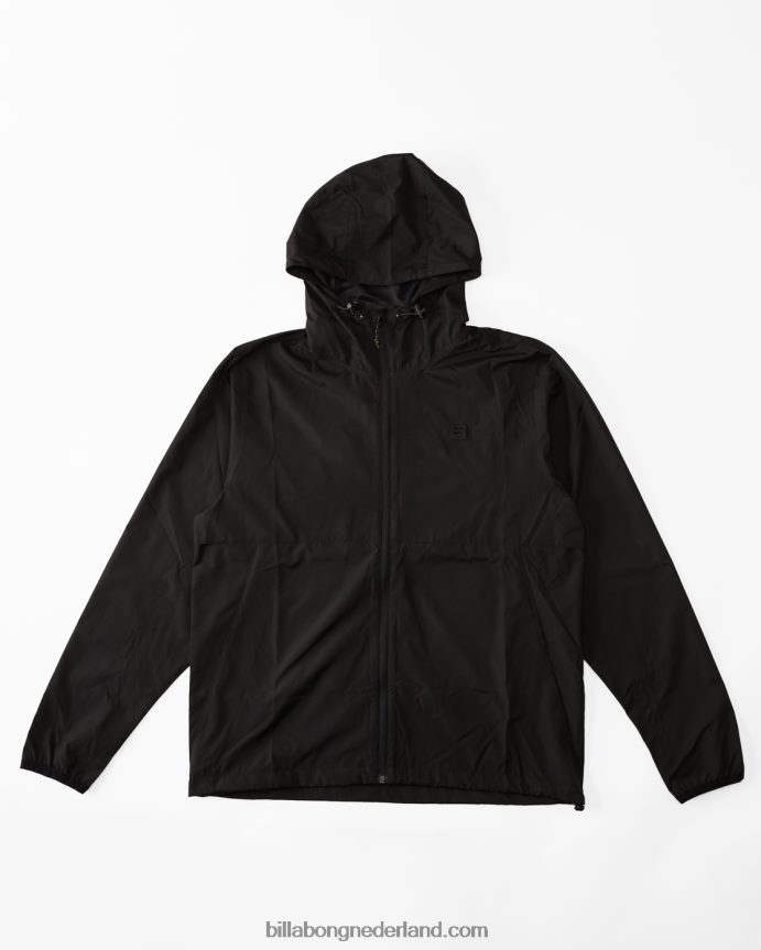 Billabong Heren een/div transport windjackzwart 4D20H244