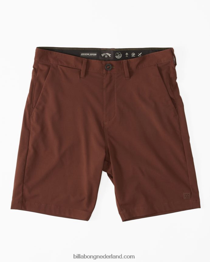 Billabong Heren a/div surftrek reis short 20''cacao 4D20H462