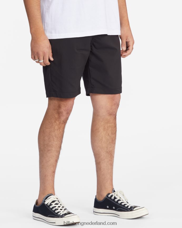 Billabong Heren a/div surftrek reis short 20''zwart 4D20H227