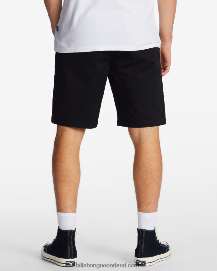 Billabong Heren carter werkkleding 21'' korte broekzwart 4D20H440