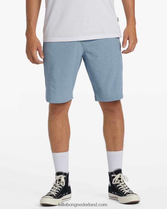 Billabong Heren crossfire dompelbroek 21''stoffig blauw 4D20H250