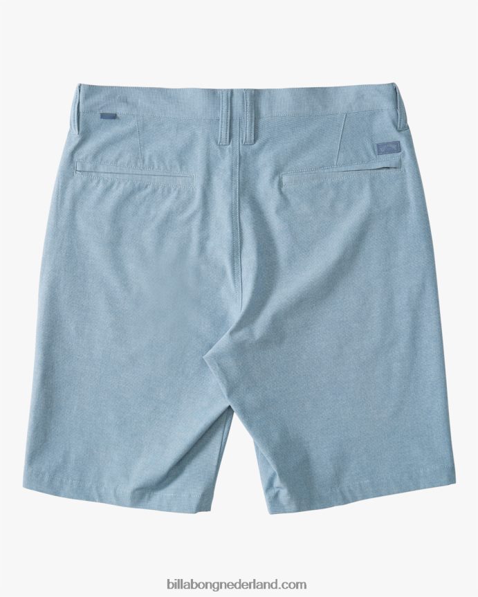 Billabong Heren crossfire dompelbroek 21''stoffig blauw 4D20H250