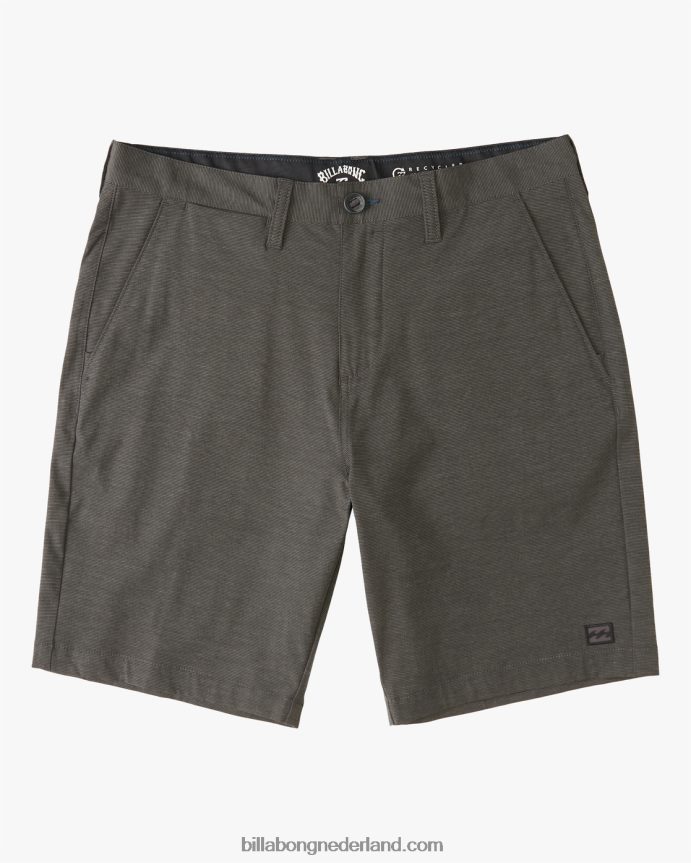 Billabong Heren crossfire mid onderwaterbroek 19''asfalt 4D20H272