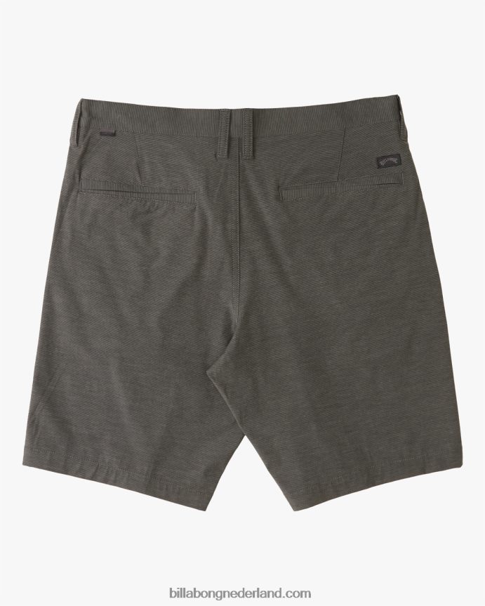 Billabong Heren crossfire mid onderwaterbroek 19''asfalt 4D20H272
