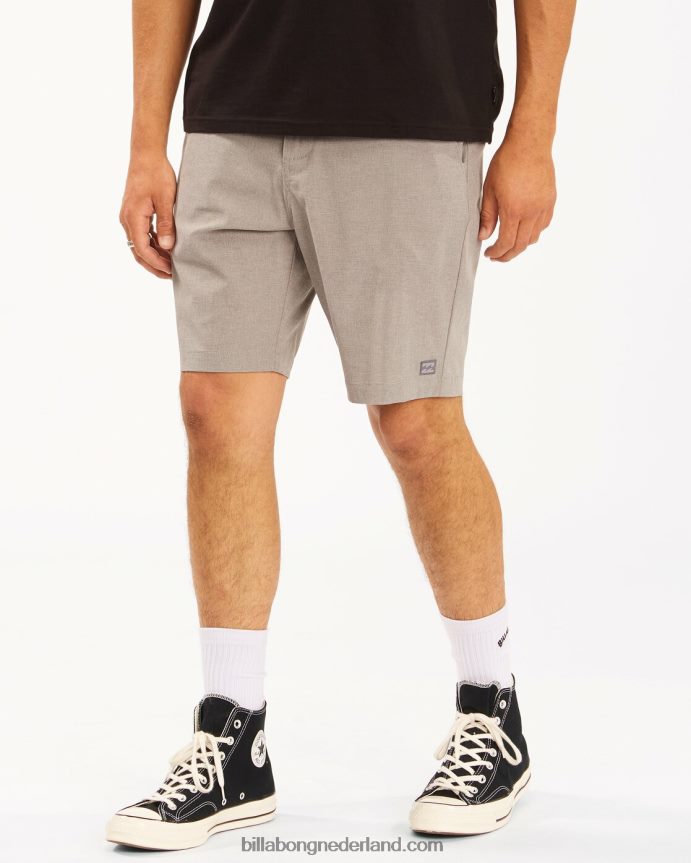 Billabong Heren crossfire mid onderwaterbroek 19''grijs 4D20H276