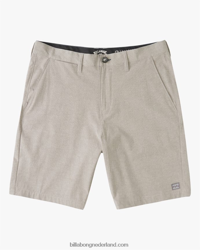 Billabong Heren crossfire mid onderwaterbroek 19''grijs 4D20H276