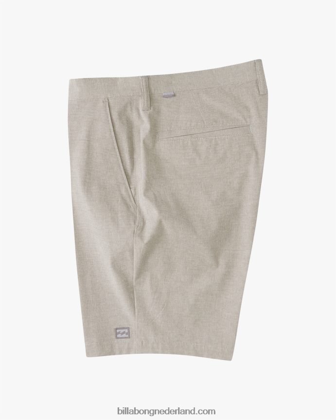 Billabong Heren crossfire mid onderwaterbroek 19''grijs 4D20H276