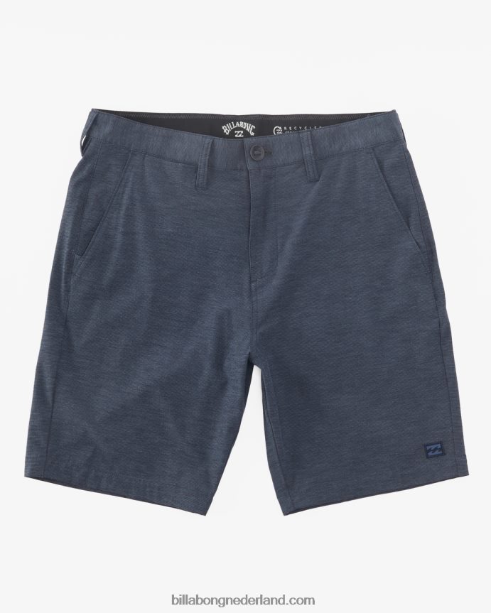 Billabong Heren crossfire mid onderwaterbroek 19''marine 4D20H274