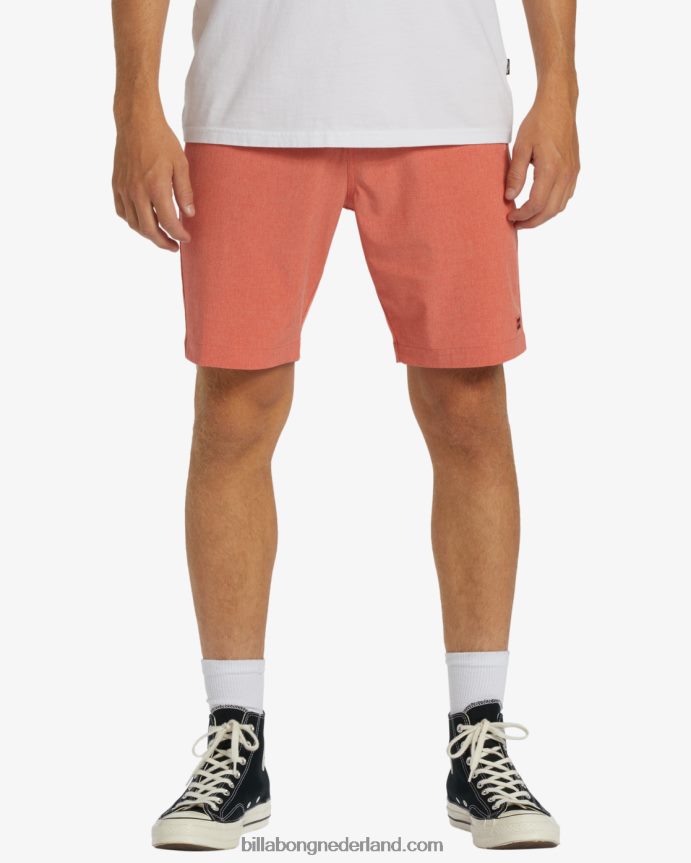 Billabong Heren crossfire mid onderwaterbroek 19''papaver 4D20H295