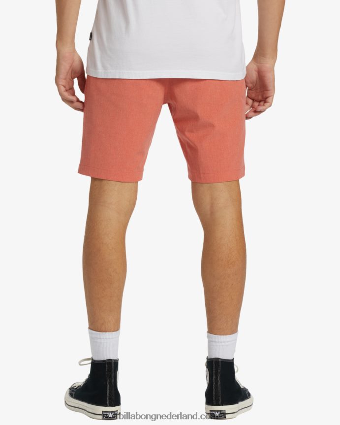 Billabong Heren crossfire mid onderwaterbroek 19''papaver 4D20H295